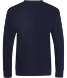 John Emmerson Batty Navy AWDis Crew Neck Sweatshirt