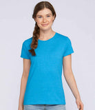 Gildan Heavy Cotton T-Shirt (Ladies) - Heather Sapphire