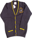 Hart Primary Navy And Yellow Knitwear Cardigan