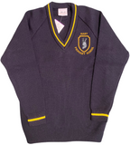 Hart Primary Navy And Yellow Knitwear Jumper