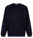 Navy Trutex Crew Neck Sweatshirt