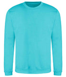 Awdis Sweatshirt - Huwaiian Blue, Turquoise Surf