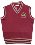 Layfield Primary Maroon And Grey Slipover/Tank Top
