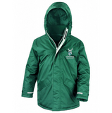 New - Clavering Bottle Green Winter Parka Jacket