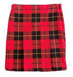 New - Southmoor Red Girls Tartan Skirt
