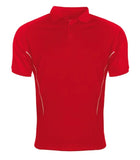 Acklam Grange Red and White Boys Sports Polo