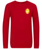 St. Josephs Billingham Red Savers Crew Neck Sweatshirt (With School Logo)