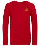 Tudhoe Red AWDis Crew Neck Sweatshirt