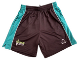 Grangefield Academy Black, Teal And White Sports Shorts