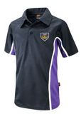 All Saints Navy, Purple And White Boys Sports Polo