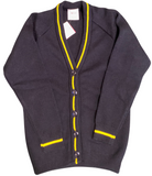 Navy And Yellow Knitwear Cardigan