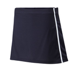 Navy, White Stripe Sport Skort