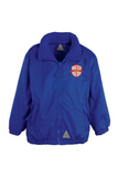 New Logo - St. George's Primary Royal Blue Shower Jacket