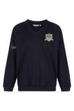 Sunnyside Academy Navy Trutex V Neck Sweatshirt