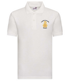 Tudhoe White AWDis Polo