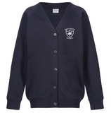 John Emmerson Batty Navy Woodbank Sweatshirt Cardigan