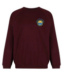 Whitecliffe Academy Burgundy Trutex Crew Neck Sweatshirt