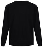 English Martyrs Trutex Black Cotton Jumper