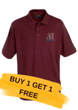 Hurworth Burgundy Polo (House Coverdale) - Year 9-11 Only