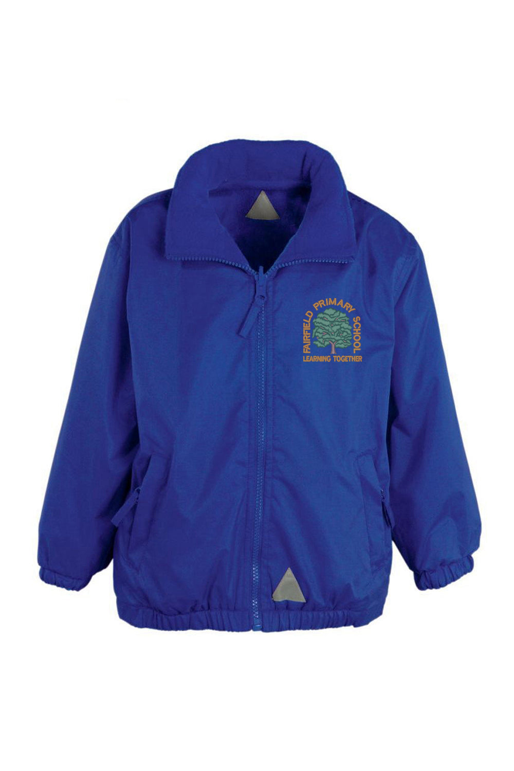 Fairfield Primary Royal Blue Shower Jacket
