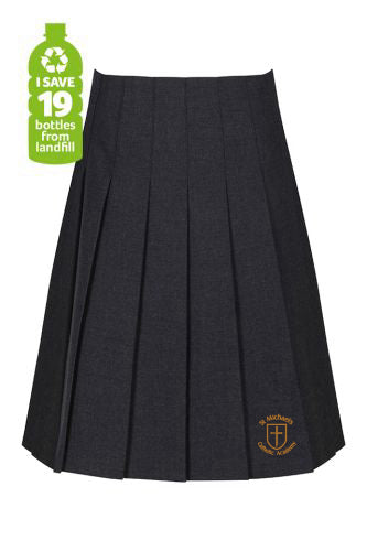 St. Michael's Grey Trutex Girls Skirt