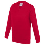 Skerne Park Red Savers V Neck Sweatshirt