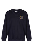 Golden Flatts Navy Trutex V Neck Sweatshirt