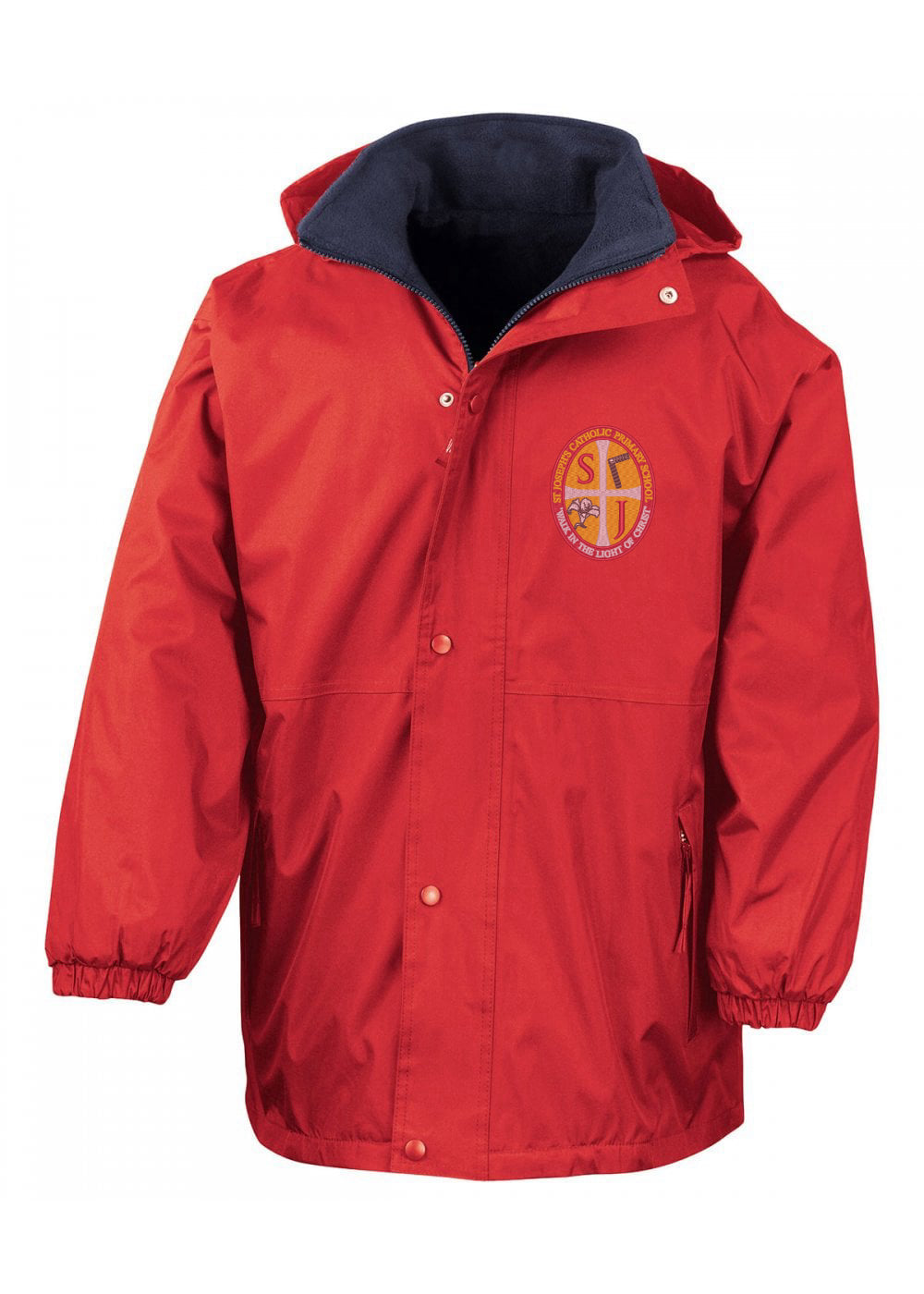 St. Josephs Billingham Red Winter Storm Jacket