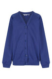 Royal Blue Trutex Sweatshirt Cardigan