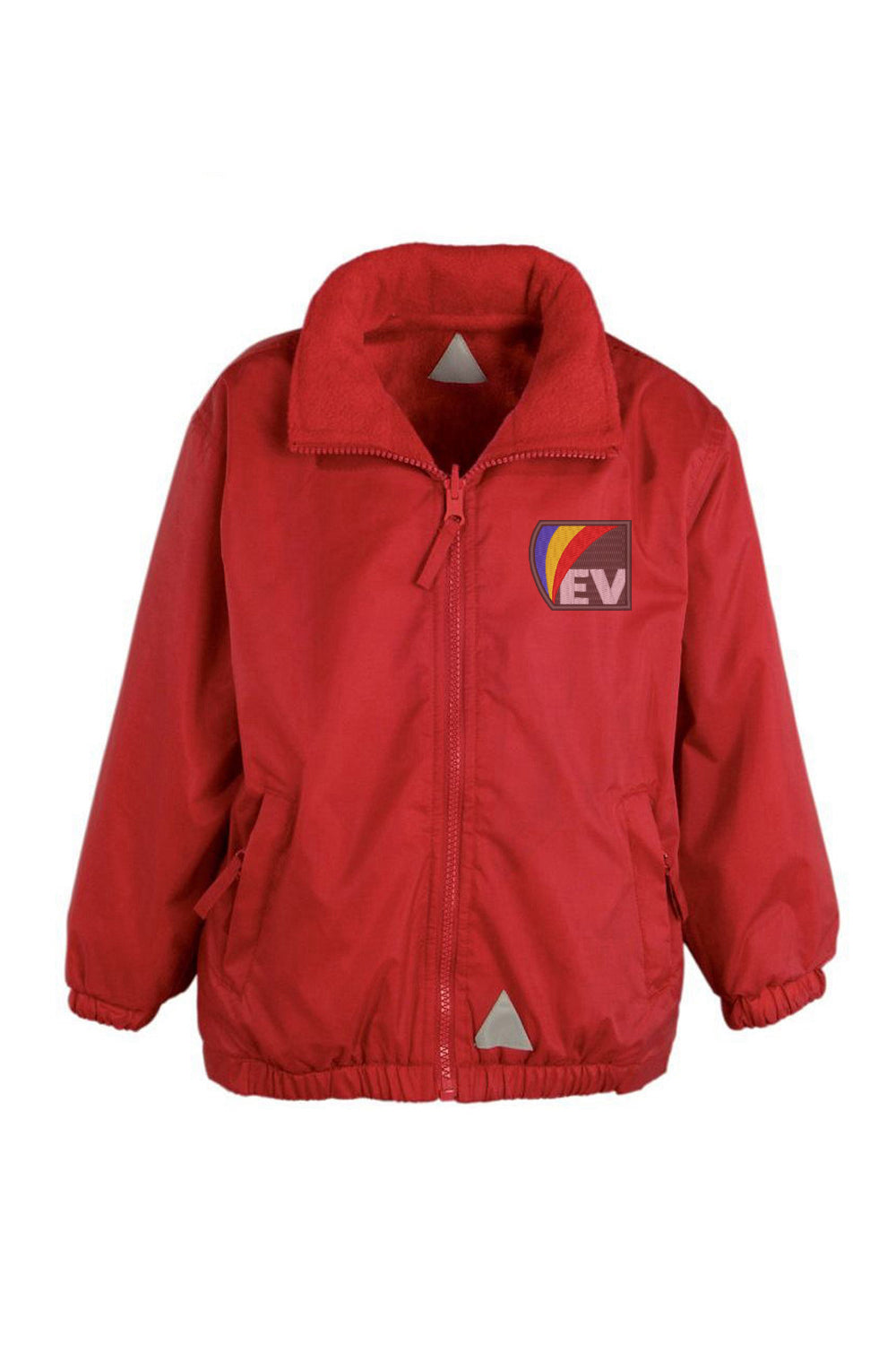 Education Village Springfield Red Shower Jacket