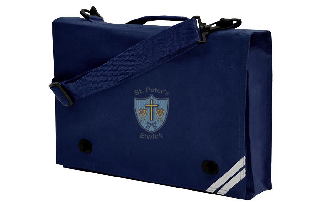 St. Peter's Elwick Navy Junior Book Bag