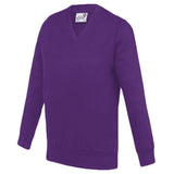 Purple Savers V Neck Sweatshirt