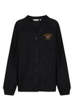 Billingham South Black Trutex Sweatshirt Cardigan (Year 6 Only)
