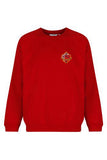 Bewley Red Trutex Crew Neck Sweatshirt