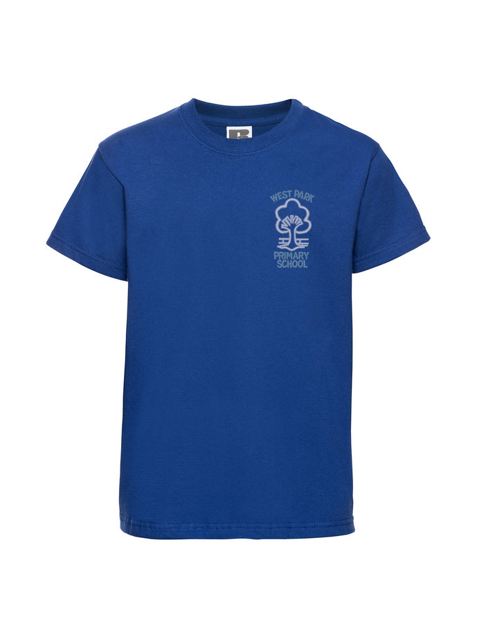 West Park Hartlepool Royal Blue Sports T-Shirt