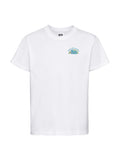 Abbey Hill White Sports T-Shirt