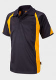 Navy And Gold Sports Polo