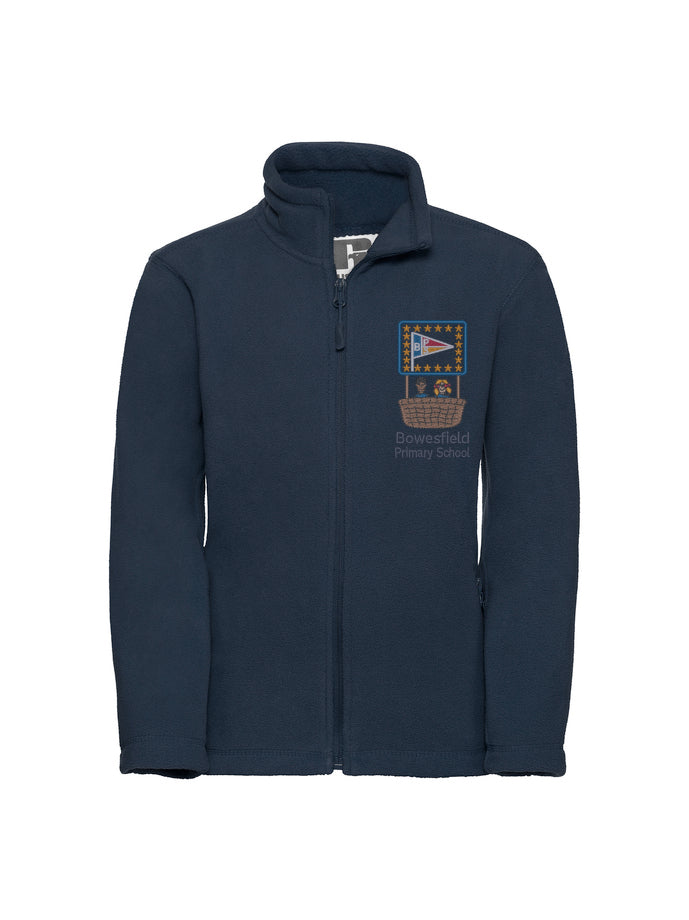Bowesfield Navy Fleece Jacket