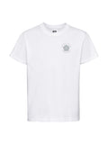 Belmont White Sports T-Shirt