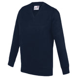 Errington Navy Savers V Neck Sweatshirt (Year 6 Only)