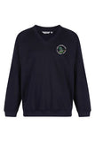 High Coniscliffe Navy Trutex V Neck Sweatshirt