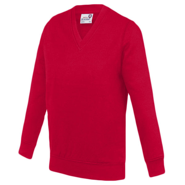 Glebe Red Savers V Neck Sweatshirt