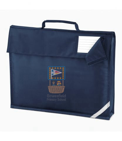 Bowesfield Navy Classic Book Bag