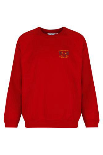 Lockwood Red Trutex Crew Neck Sweatshirt
