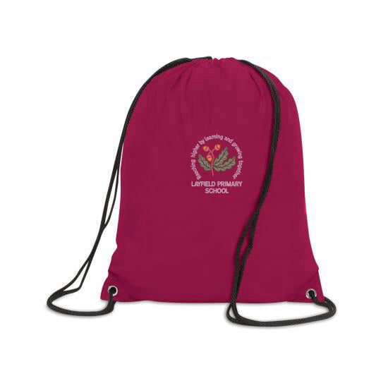 Layfield Primary Burgundy Sport Kit Bag