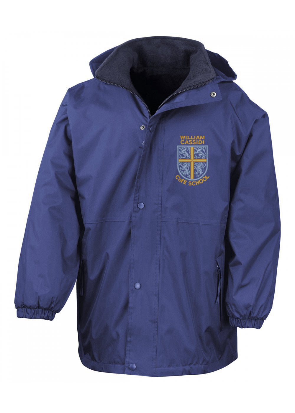 William Cassidi Royal Blue Winter Storm Jacket