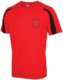 Sacred Heart Black And Red Sports T Shirt