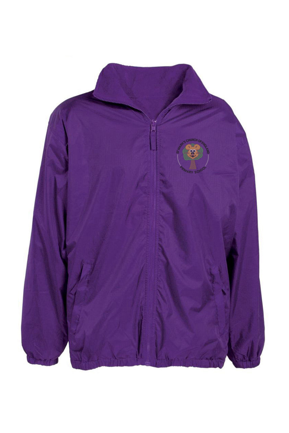 St. Mark's Elm Tree Purple Shower Jacket