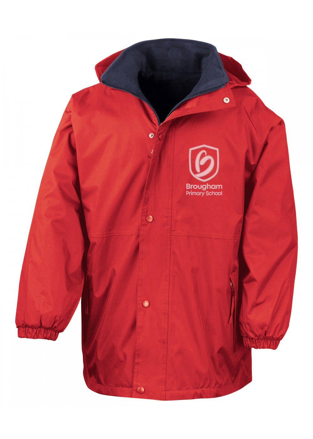 Brougham Red Winter Storm Jacket