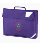 St. Therese Purple Classic Book Bag